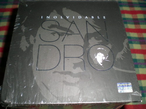 Sandro / Inolvidable - Box 16 Cds + Libro - Nuevo Cerrado