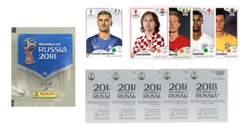 Laminas Álbum Futbol Mundial Rusia 2018 Panini