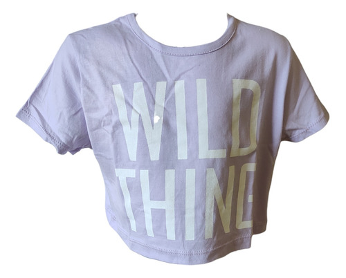 Remera Nena Wild Thing