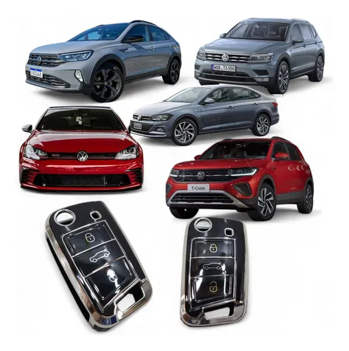 Capa Chave Canivete Golf Mk7 Tcroos Nivus Virtus Tiguan Menor preço em Capa Chave Canivete Golf Mk7 Tcroos Nivus Virtus Tiguan