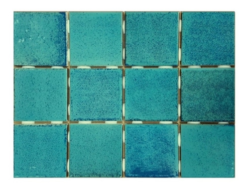 Azulejo Cerámica Turquesa 10x10 Cm