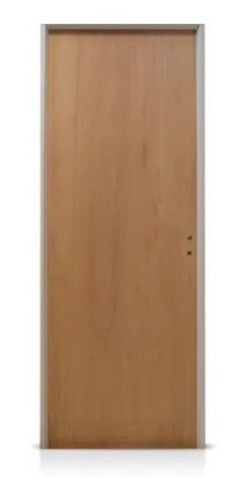 Puerta Placa Interior Cedro Ecoabertura 70x200 Marco Madera
