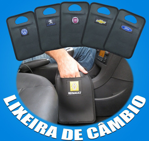 Imagem 2 de 2 de Lixeira Automotiva Ford Bordado