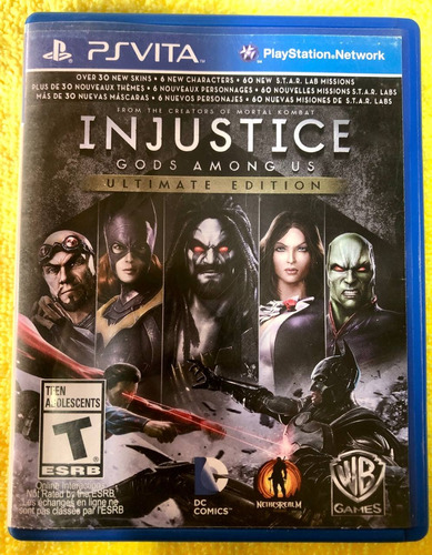 Injustice: Gods Among Us Ultimate Edition Psvita