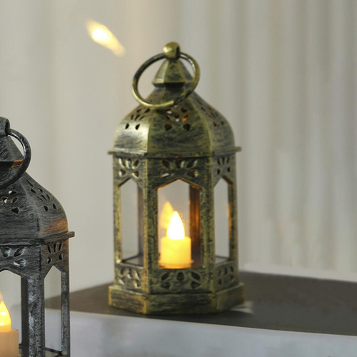 6 Linterna Led Elegante Para Decoración Del Hogar 6 Piezas