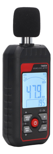 Medidor De Som Decibel Tester: Medição Precisa Sensível