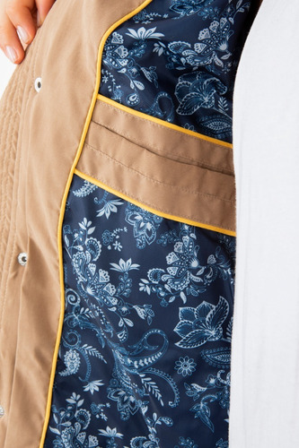 Imagen 3 de 5 de Campera Hombre Impermeable Matelasse Newman