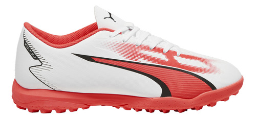 Botines Puma Ultra Play Tt Hombre Fútbol Blanco