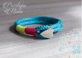 Pulsera De Mujer Juvenil Cuero Piel De Serpiente