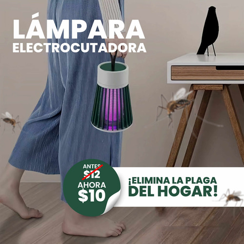 Lampara Electrocutadora - Zancudos - Mosquitos - Voladores