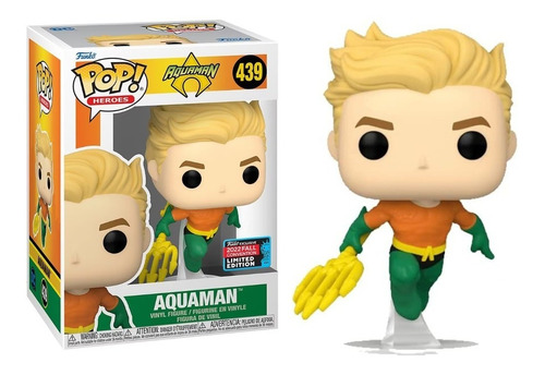 Funko Pop Aquaman #439 Dc Exclusivo Nycc