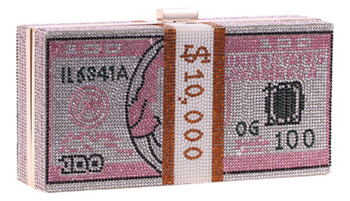 Bolsa De Diamante De Imitação Money Dollars N [u]