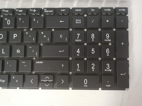 Imagen 3 de 5 de Teclado De Hp 15-cw 15-da 15-db 15-cx Negro Español