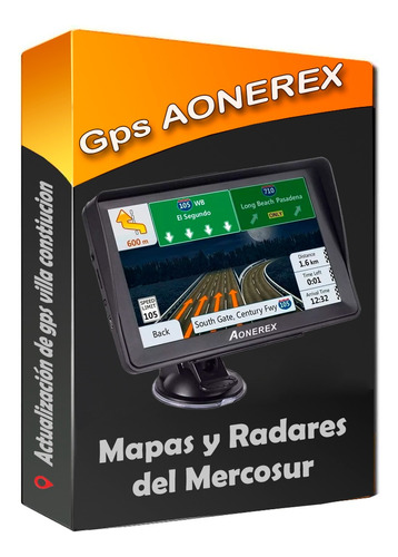 Actualización Gps Aonerex Igo Wince Mapas Mercosur