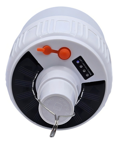 Foco Solar Colgante Lampara Recargable 20w