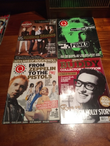 Lote Revistas Stones Punk Buddy Holly. Precio X Cada Revista