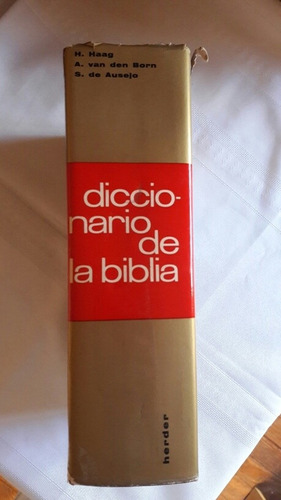 Imagen 3 de 10 de Diccionario De La Biblia Autores Haag Van Den Born Y Ausejo