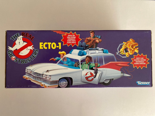 4 Figuras Cazafantasmas Kenner Retro Y Ecto-1 Ghostbusters (Usado)