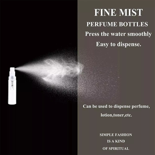 Minibotellas De Spray Atomizador De Perfume Viaje De 2 Ml, 1