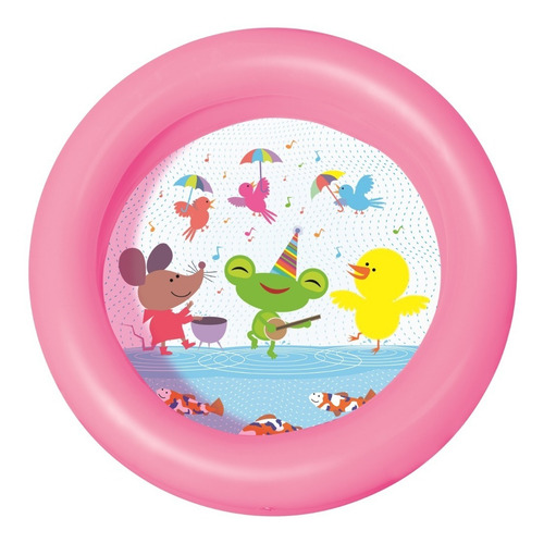 Pileta inflable redonda Bestway 51061 de 61cm x 15cm 21L azul