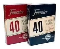 Comprar Pack 2 Mazos Naipes Fournier España 40 Poker Carta Monito