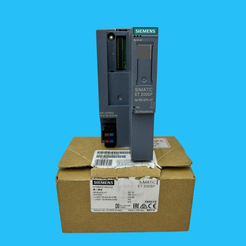 Siemens 6es7 155-6au00-0cn0 Simatic Et 200sp Original