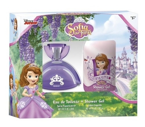 Perfume Disney Princesa Sofia 60 Ml + Gel De Ducha Ub