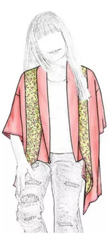 Molde, Patrón Blusa Camisa Kimono Niña Nena