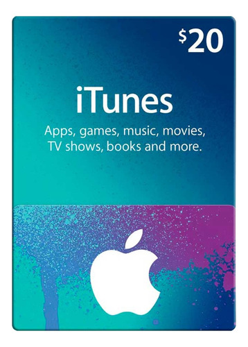 Gift Card Apple Itunes 20