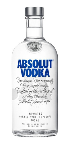 Vodka Absolut Blue 700 Ml