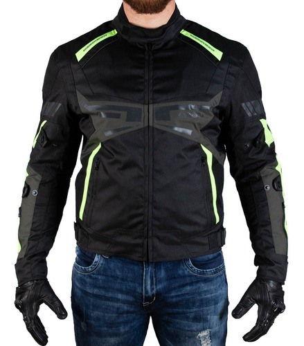 Chaqueta Para Moto Armad Gear Pool Maxdura Impermable