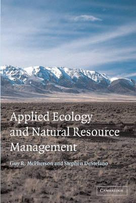 Libro Applied Ecology And Natural Resource Management - G...