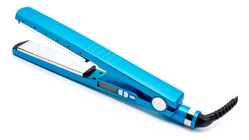 Plancha De Pelo Cabello Alisador Planchita Nano Tecnología Azul