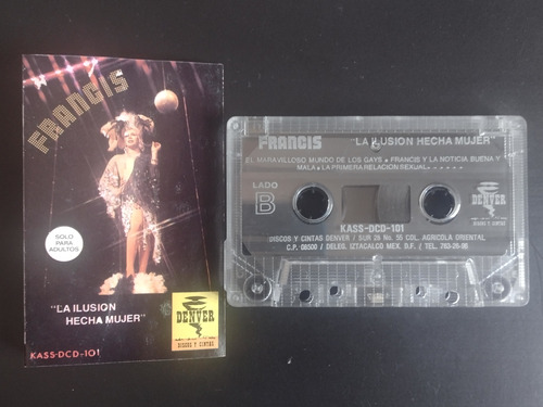 Francis La Ilusión Hecha Mujer Cassette 1987