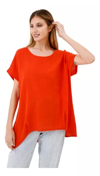 Blusa Oversize Amplia Talle Grande Maxi Blusas Mujer