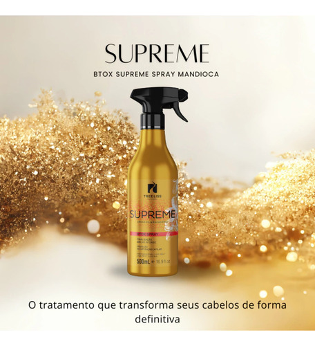 Botox Spray Argan Oil E Macadâmia Supreme 500ml Tree Liss