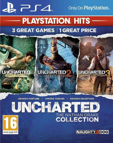 Uncharted: The Nathan Drake Collection (éxitos De Playstatio