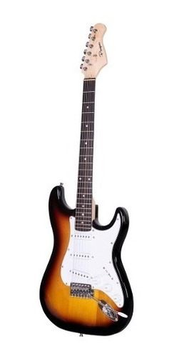 Guitarra Electrica Parquer Stratocaster Sunburst Funda Cuota