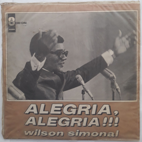 Lp Vinil (g+) Wilson Simonal Alegria Alegria Ed Br 1967 Mo
