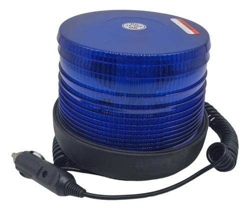 Baliza Led Azul Magnetica 12-48v