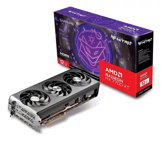 Placa De Video Sapphire Nitro+ Amd Rx7700xt 12gb