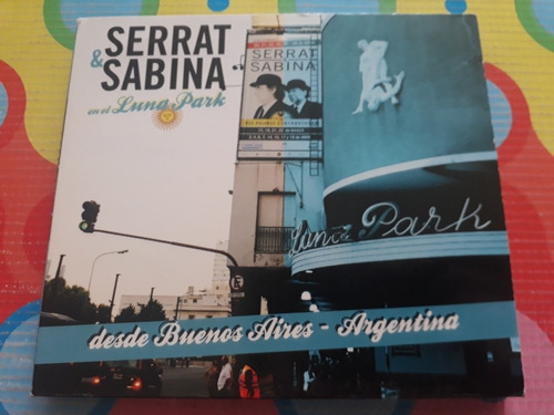 Serrat & Sabina Cd En El Luna Park Z