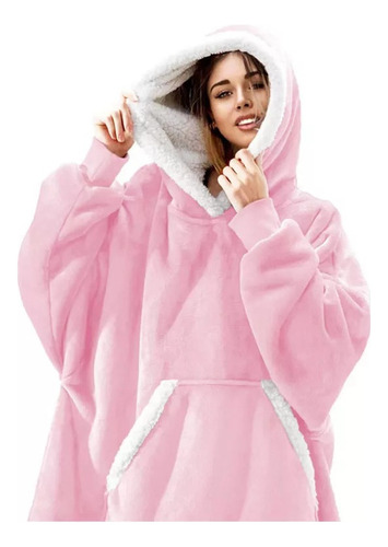 Manta Con Capucha Extragrande Para Mujer