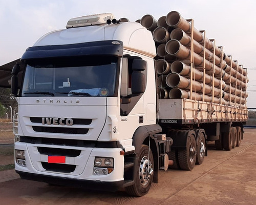 Iveco Stralis 420 2010 6x2 Branco (somente O Cavalo)
