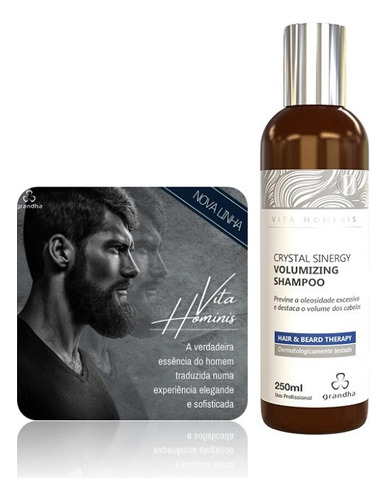 Shampoo Grandha Previne Oleosidade Crystal Sinergy 250ml