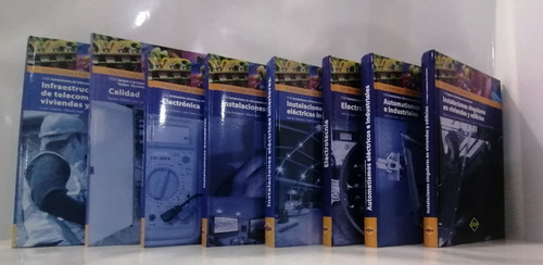  Electrónica Y Electricidad Colección   8 Vols. Y 1 Cd Rom 