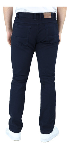 Pantalón De Gabardina Algodón Corte Slim Fit Para Caballero