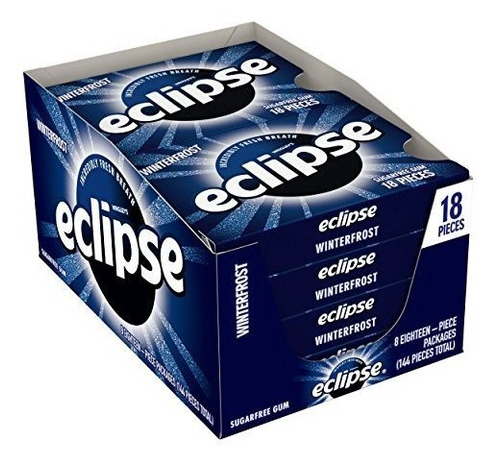 Chicle - Chicle - Goma De Mascar Eclipse Big E, 60 Unidades 
