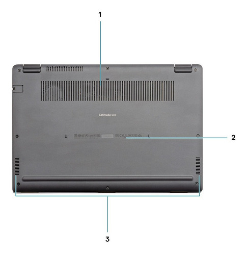 Imagen 5 de 9 de Notebook Dell Latitude 3410 Core I5 10310u 4gb 1tb Ubuntu