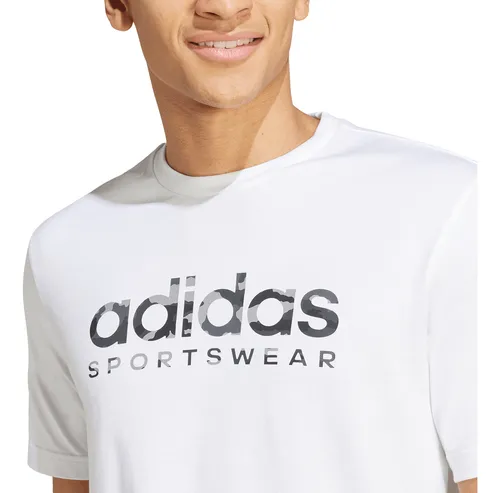Polera adidas Camo Linear Estampada Iw2674